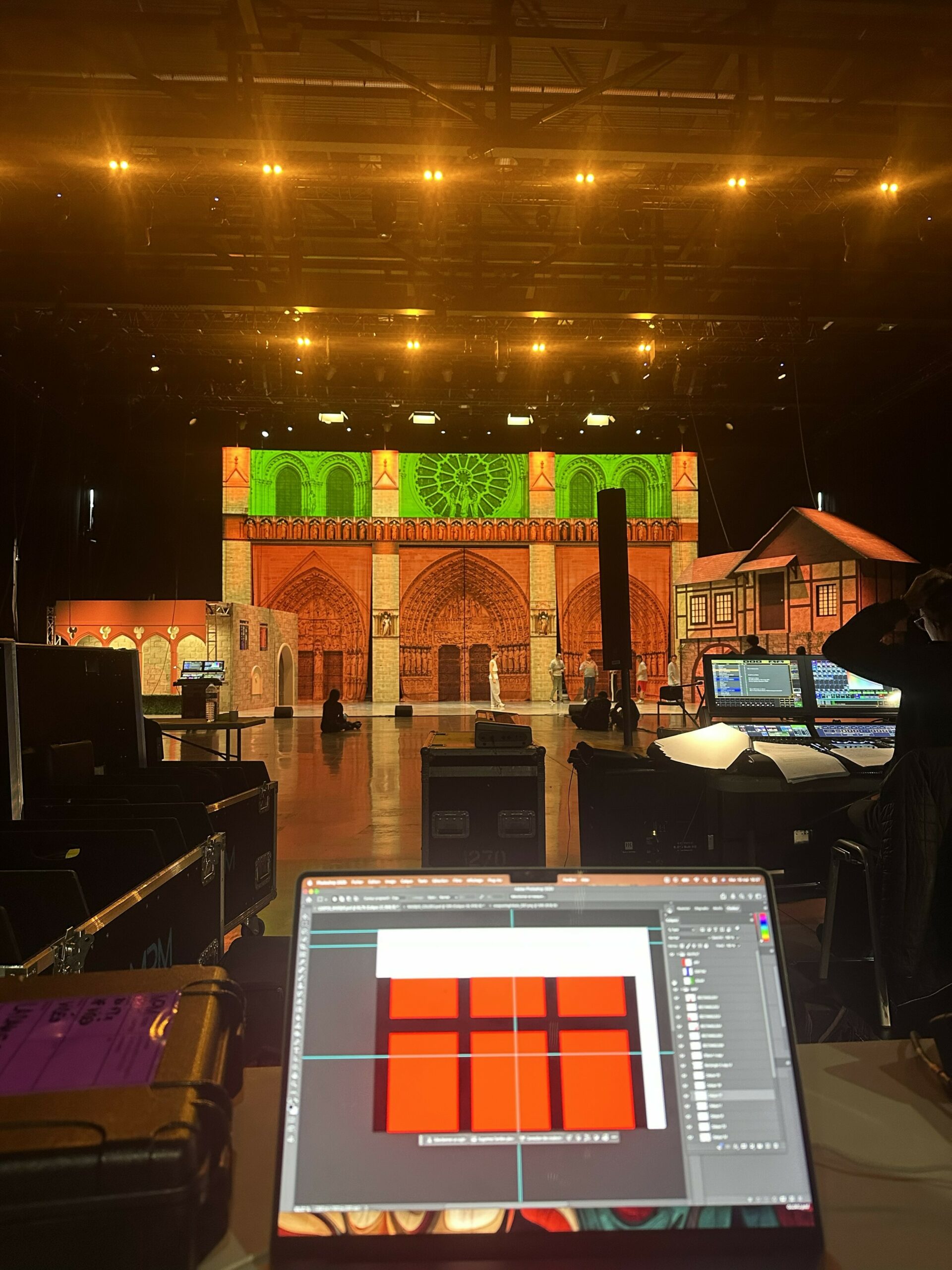 Video mapping spectacle vivant saint omer 2