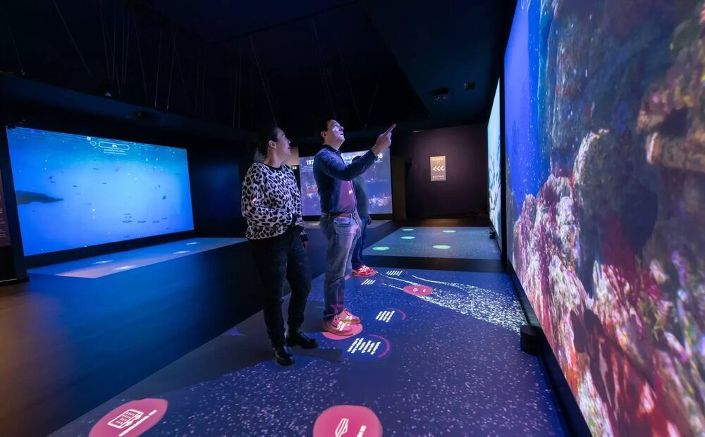 Exposition Mediterranee 2050 20250325 Musee oceanograpique Monaco salle engagemente Institut oceanographique Monaco Frederic Pacorel