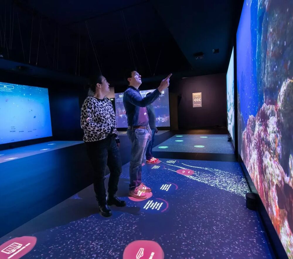 Exposition Mediterranee 2050 20250325 Musee oceanograpique Monaco salle engagemente Institut oceanographique Monaco Frederic Pacorel